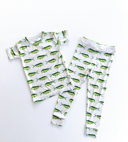 Mahi Short Sleeve with Pants Two-Piece Sets