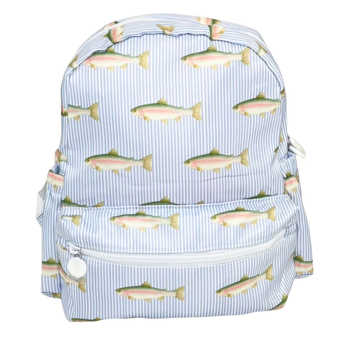 Nylon Backpack (Full Size): Ducks