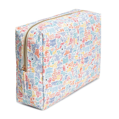 Rhode Island Large Travel Pouch: Rhode Island - Sunny Day Multi / OS