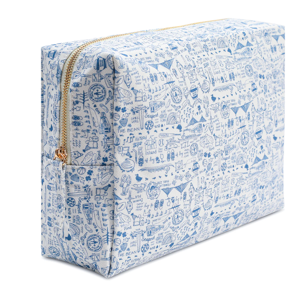 Boston Large Travel Pouch: Sailor Blue