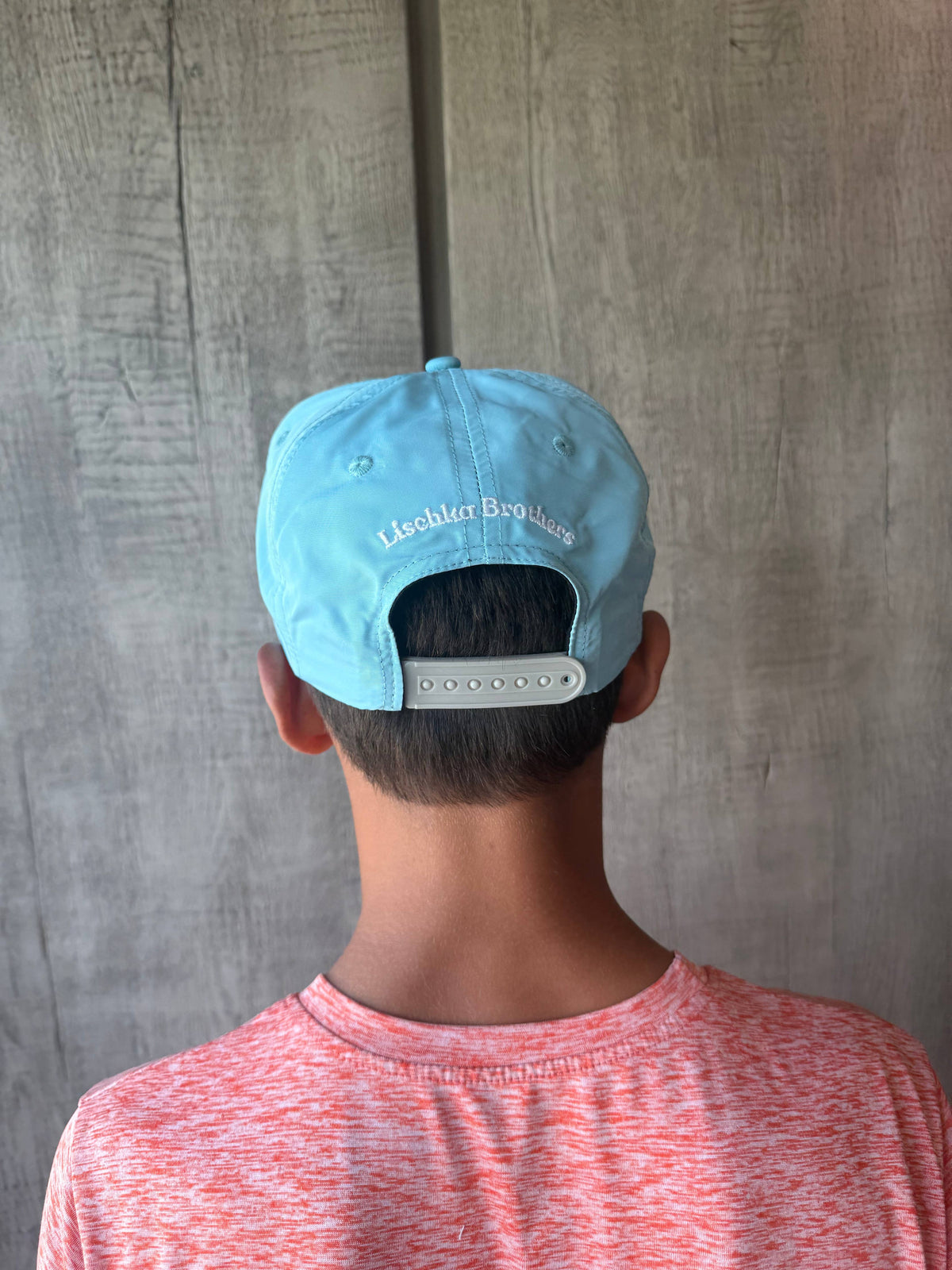 Speckled Trout Rope Cap, Aqua
