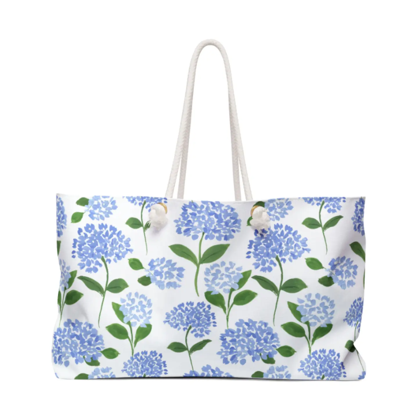 Weekender Tote Bag - Watercolor Hydrangeas