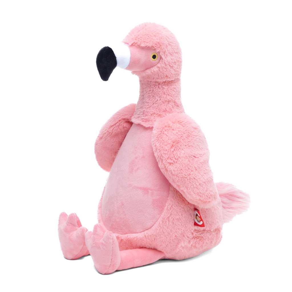 Flamingo with Removable Stuffing Pod