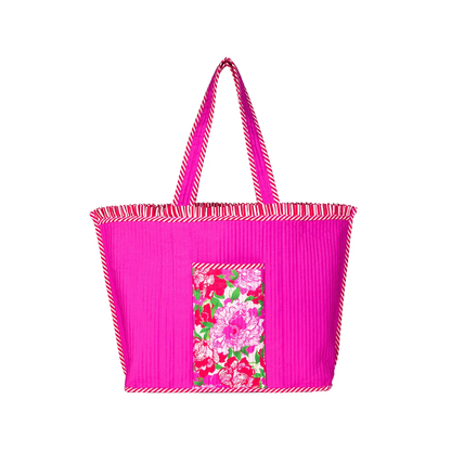 Quilted Ruffle Tote, Maggies Bouquet: Lilly Pulitzer