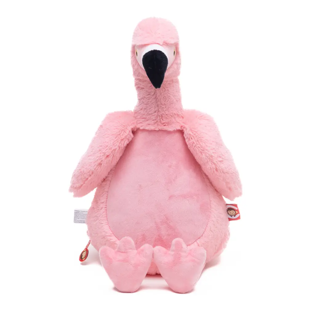 Flamingo with Removable Stuffing Pod