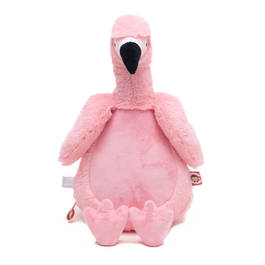 Flamingo with Removable Stuffing Pod