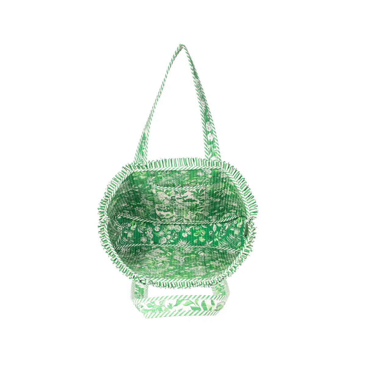 Quilted Ruffle Tote, Covent Garden: Lilly Pulitzer