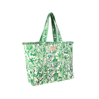 Quilted Ruffle Tote, Covent Garden: Lilly Pulitzer