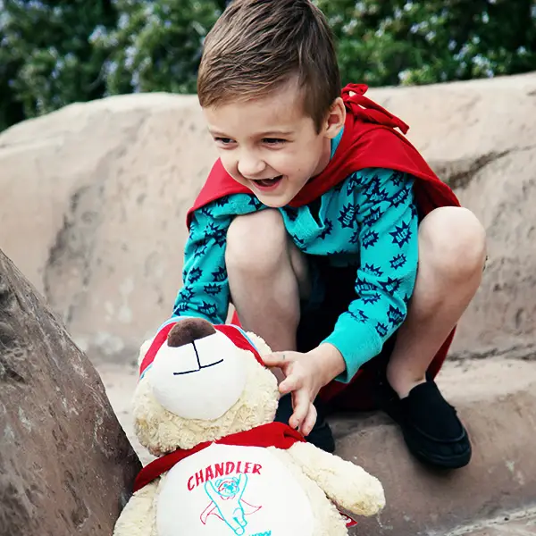 Hero Bear with Removable Stuffing Pod