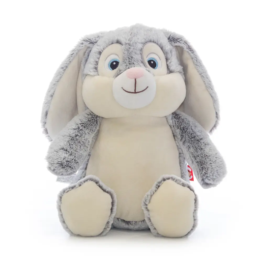 Grey Bunny with Removable Stuffing Pod