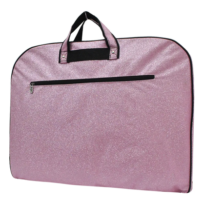 Pink Glitter Garment Bags