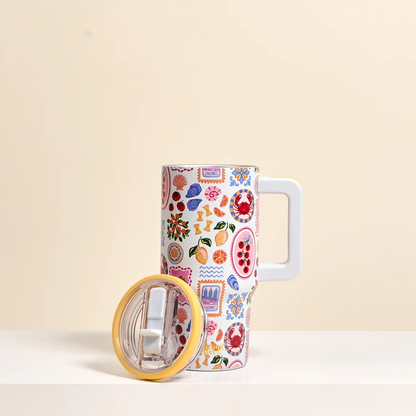 20 oz Lifestyle Flip Straw Tumbler–Ciao Bella