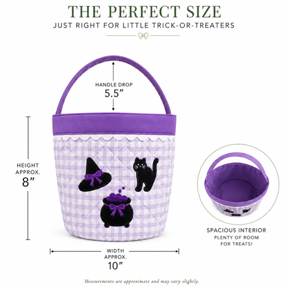 Personalized Witching Hour Trick-Or-Treat Tote