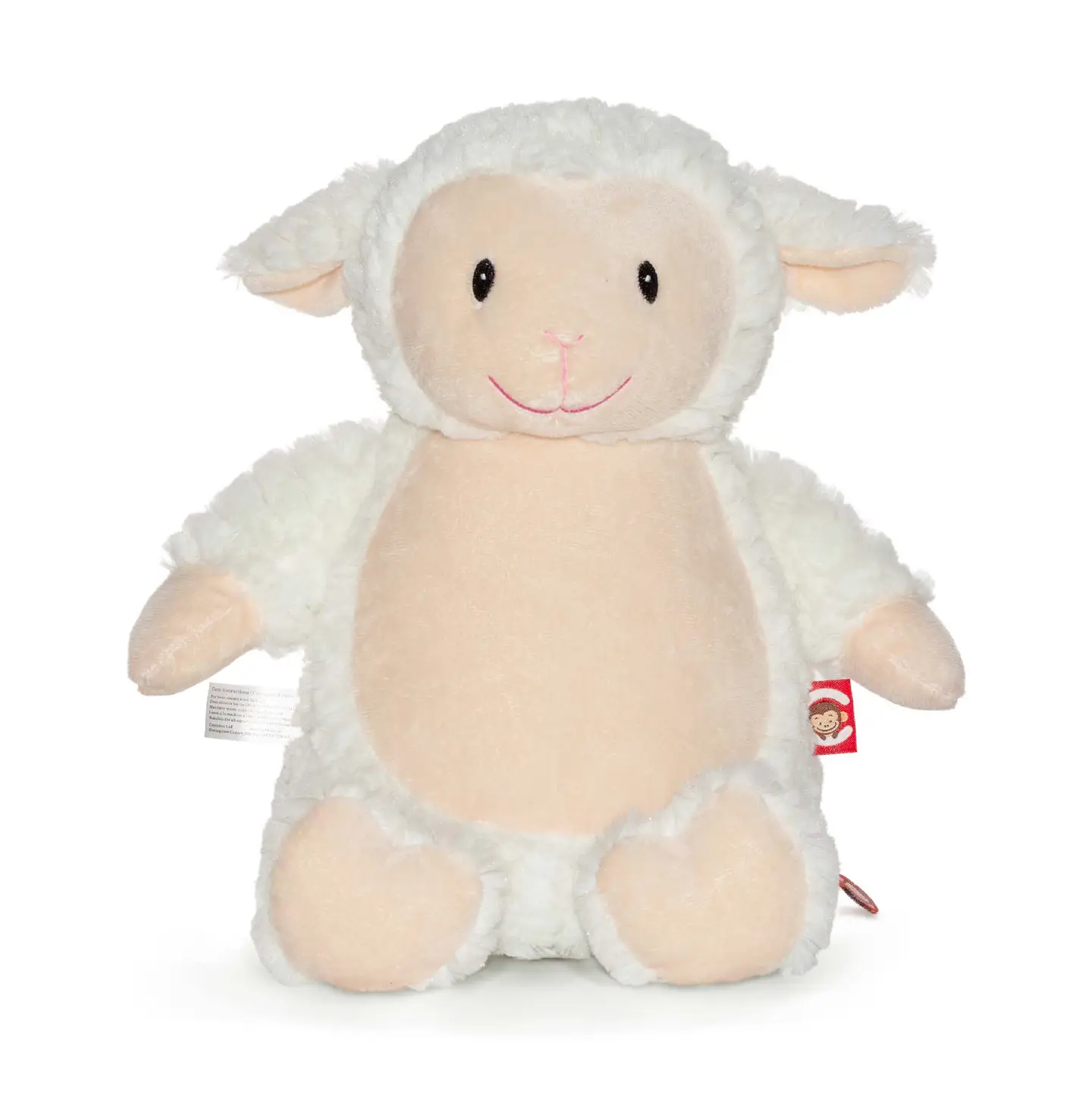 Fluffy Lamb with Removable Stuffing Pod